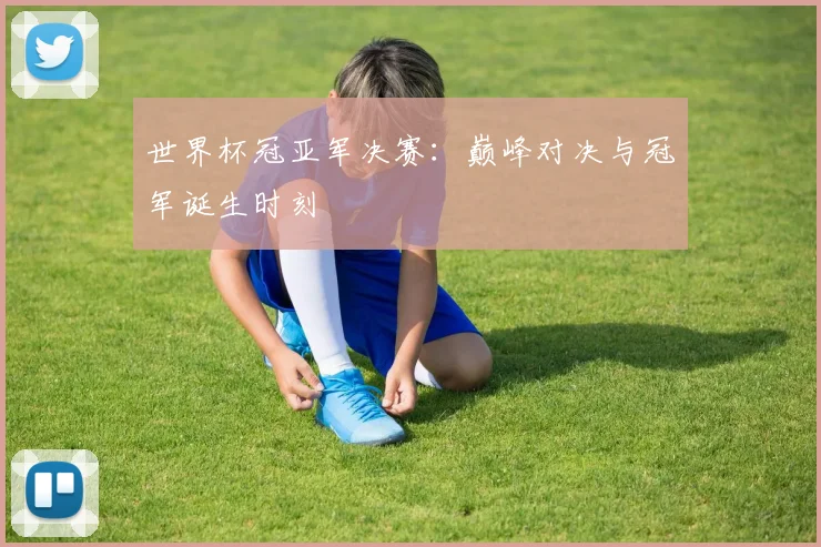 世界杯冠亚军决赛：巅峰对决与冠军诞生时刻